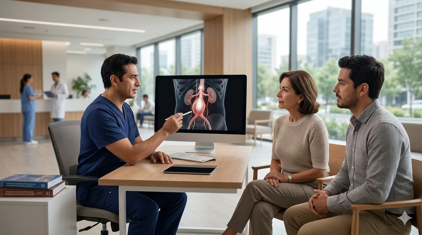¿Qué médico trata aneurismas?